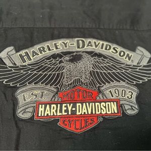 Harley Davidson Long sleeve button down